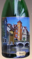 Peinture sur bouteille Annecy